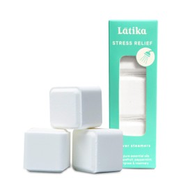 Shower Steamers Aromatherapy – Large, Long-Lasting Shower Bombs for Relaxation – Pure Essential Oils –Stress Relief [3pc]