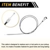 REPAIROCK 1 Pcs Hood Latch Release Cable for Toyota Tacoma