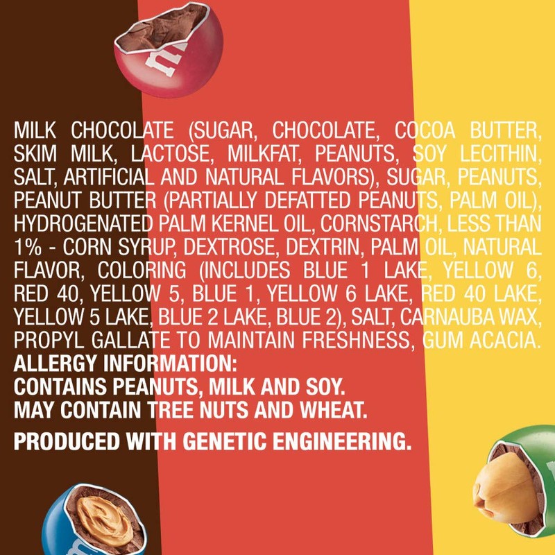 M&M'S Classic Mix of Peanut, Peanut Butter & Milk Chocolate