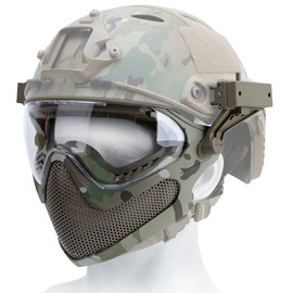 Full Face Mask: EA Fast Helmet for PJ & BJ Type [Eagle Model] [#5437-MASK] (MC)