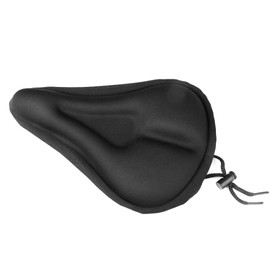 Bike Seat Gel Cover - Bicycle Seats Comfort Padding Cushion for Men Women and Kids, Extra Soft Saddle Cover for Mountain/Road Bikes