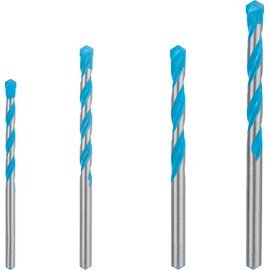 Bosch 4x EXPERT CYL-9 MultiConstruction Drill Bit Set (for Concrete, Soft tiles, Ø 5.5-8 mm, Professional Accessory Impact Drill/Driver, Rotary Drill/Drivers)