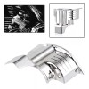 Unbranded Motor Chrome Starter Mount Engine Cover For Harley Electra