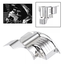 Unbranded Motor Chrome Starter Mount Engine Cover For Harley Electra Glide Road King FLHR
