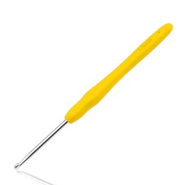 Crochet Hooks 3.5 mm Colourful Knitting Crochet, High Quality Aluminium Ergonomic Soft Handle Knitting Needle for Yarn Craft, Suitable for Beginners to Learn Hand-Knitted Sweaters
