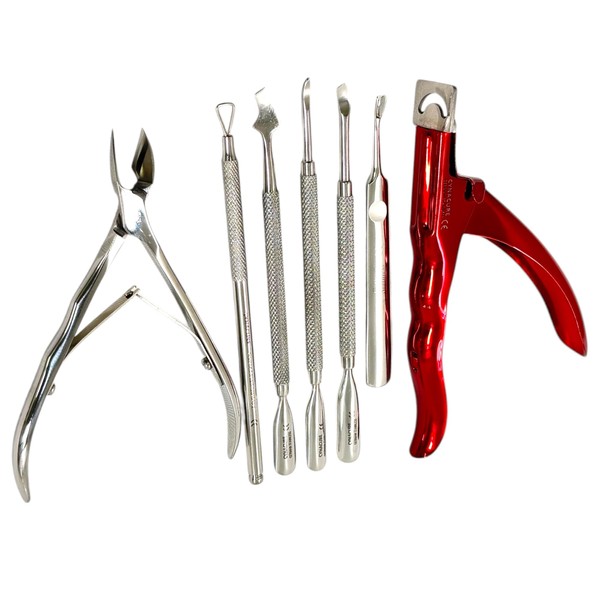 Manicure Pedicure Set of 7pcs Tools for Men and Women
