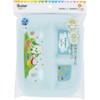 Skater XP7AG Baby Tableware, Lunch Plate, For Kids, Antibacterial, Plastic,