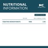 Kinetica 100% Creatine Monohydrate Powder, Gluten Free, Suitable for Vegans,