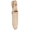 Custom Leathercraft767 Plier Holder, 2.5 in., Top Grain Leather, Tan,