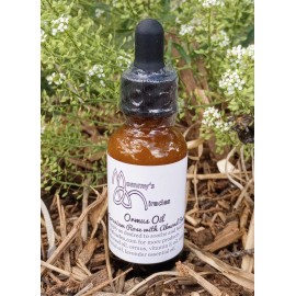 Mommy's Miracles 1oz Ormus (Monoatomic Gold Manna) Oil- Geranium Rose with Liquid Almond Base