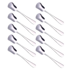 WARMBUY Small Stainless Steel Ice Cream Spoon Coffee Spoons Dessert Spoons, Set of 10