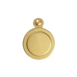 Carlisle Brass M42 Escutcheon-Lock Profile Victorian Round Cover FACE FIX, Gold