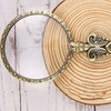 3X Retro Magnifying Glass Handheld Portable Exquisite Magnifying Glass for