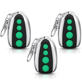 Kingdder 3 Pcs Garage Door Remote Compatible with M12 Garage Opener Transmitter for Automatic Swing Sliding Opener Security Door