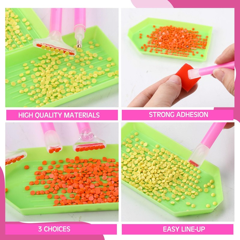 Affrolling 180 Pcs 5d Diamond Art Painting Tools and Accessories