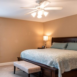 Ciata Lighting Traditional Bell Glass Shade Replacement shade for fan/wall fixtures Shade Pack of 6 (White Opal)