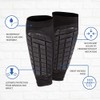 Soccer Shin Guards Sleeves for Men, Women and Youth (X-Large)