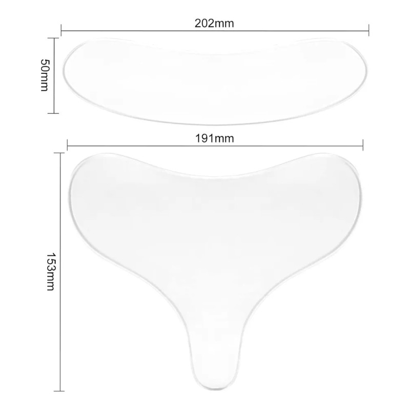 Parches Silicon Médico Reutilizable Antiedad Cuello Escote Neutra