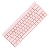 Mechanical Keyboard 64 Key RGB 3 Mode Ergonomic Layout Knob