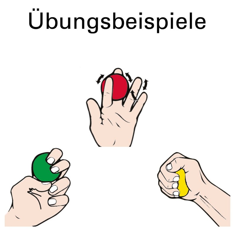 Squeeze Egg Hand Trainer Finger Trainer Forearm Trainer Anti-Stress Ball