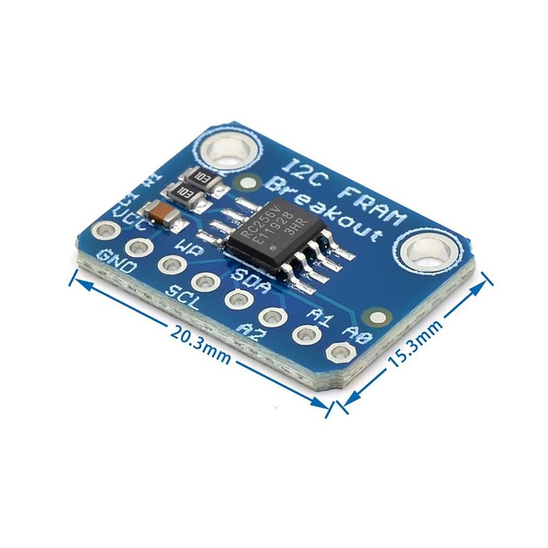 Hailege 2pcs MB85RC256V Memory IC I2C 32KB Development Tools FRAM