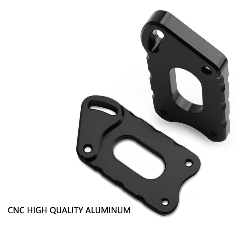 PACEWALKER CNC Adjuster Windshield Risers for Kawasaki KLR650 2022 2023