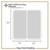Royal Hotel Bedding 650-Thread-Count Bed Sheets - Wrinkle Free Sheets