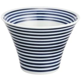 Hamatou, Indigo Koma, Ireko Bowl (Small), 48-09, Blue Bowl, Small, 3.9 inches (10 cm)