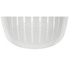 Lurch 10222 Salatschleuder mit Kurbel aus Kunststoff, Iron Grau/Weiß, 22
