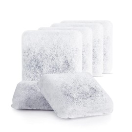 Pack of 6 Replacement Filters Compatible with Petmate Mason, Petmate Replendish, Mason Gravity Pet Fountains - Dog/Cat Water Fountain Dispenser Filters