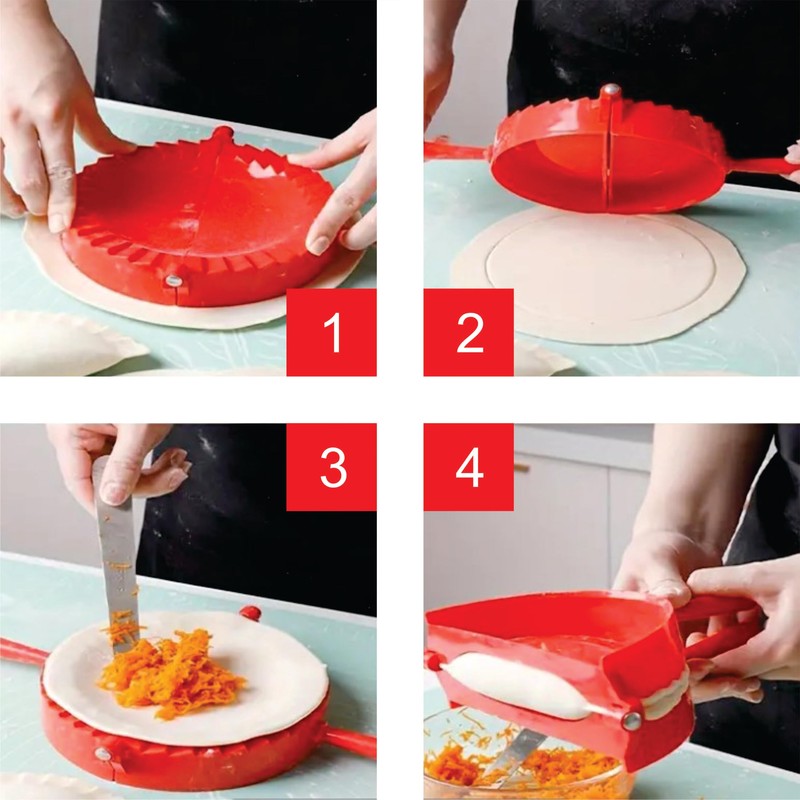 Empanada Maker Press 6 Inch - Professional Empanadas - Mold