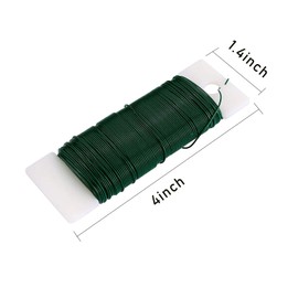 QincLing Floral Arrangement Tools, 30 Yards Green Florist Tape 22 Gauge Green Paddle Wire and Floral Wire Cutters Florist Wraps Wreath Making Kit For Wreaths Bouquet Stem Wrap Floristry Supplies