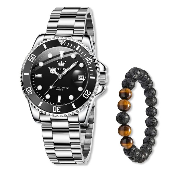 Raitown Uhren Herren Wasserdicht Multifunktional Analog Quarz Uhr Geschäft Stylisch
