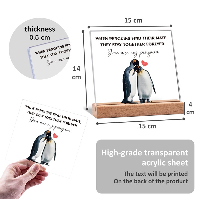 Wedding Gifts, Anniversary Acrylic Gifts for Him, Acrylic Plaque, Engagement