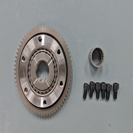 For Yamaha Big Bear Kodiak Warrior Raptor 350 400 1987-2013 Starter Clutch Gear Idler & One Way Bearing 1UY-15517-01-00