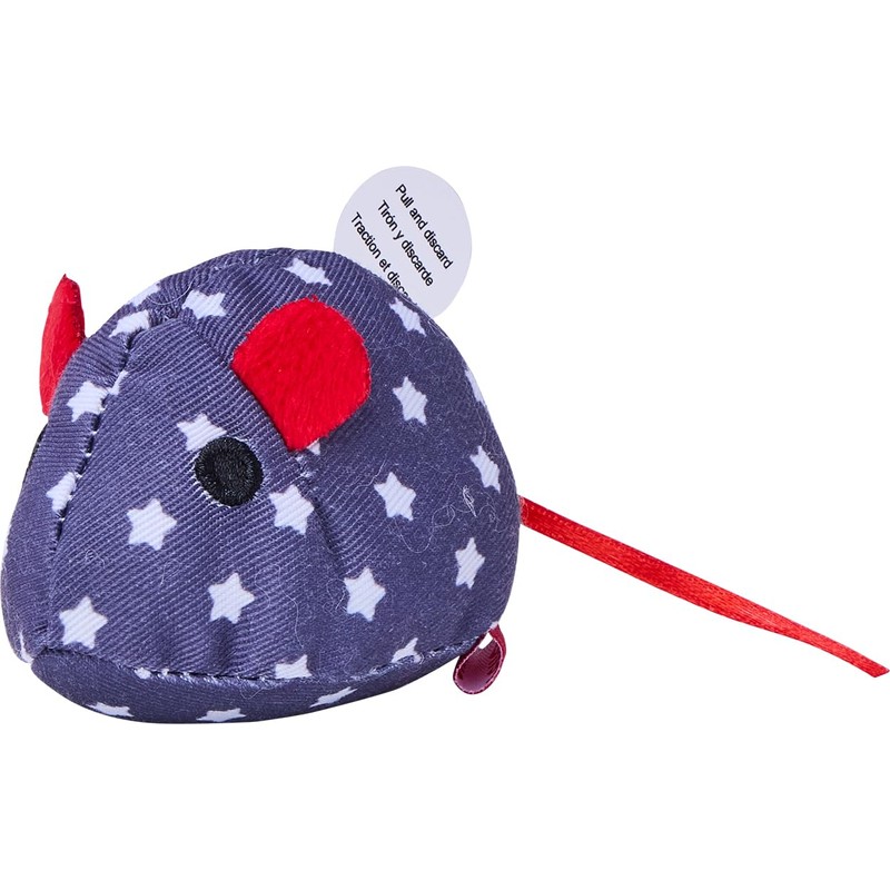 Petio Cat Toy Wild Mouse Chu-Chu-Noisy Panic Star Mouse