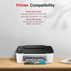 MX922 Ink Cartridges PGI-250XL CLI-251XL Replacement for Canon 250 and 251 Compatible with PIXMA IX6820 MX920 IP8720 MG5520 MG5420 MG7520 MG7120 MG6320 IP7220 Printer, 5 Pack, Multicolor, XL
