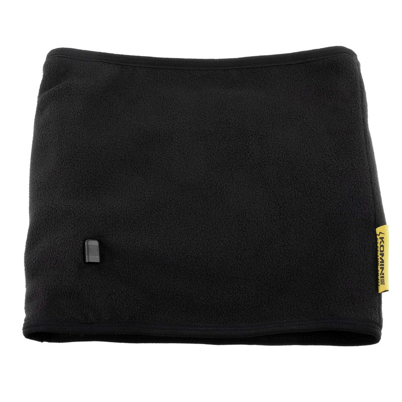 Komine EK-304 Motorcycle USB Electric Neck Warmer, Free Black