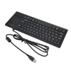 K 800 Keyboard with Touchpad Wired Ultra Thin Mini Compact