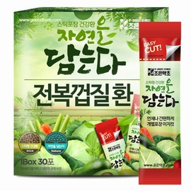 Joeun Herbal 전복껍질환(석결명) 스틱형 3g x 30포 Abalone Shell Powder (Seokgyeolmyeong) Stick Type 3g x 30 Packs