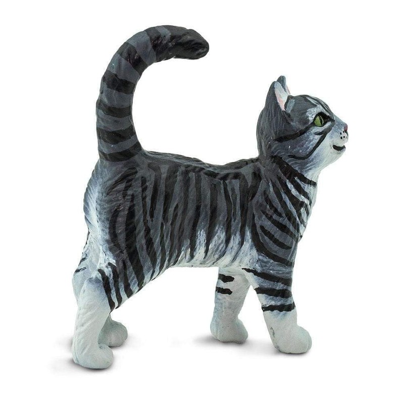 Safari 100128 Best in Show Gray Tabby Cat Minature