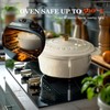 Overmont Enameled Cast Iron Dutch Oven - 7QT Pot with