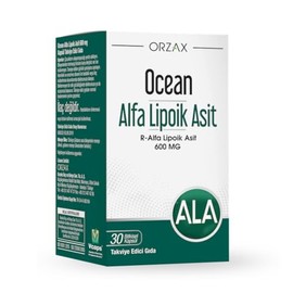 Ocean Alfa Lipoik Asit 600mg 30 Bitkisel Kapsül