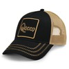 Amplified Trucker Baseball Cap with Adjustable Snapback Closure, Breathable, Queen,