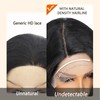 FABÉLLE Black Glueless Lace Front Wig wear and go for