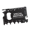 Multi-Tool Wallet Essential 18 in 1 Stainless Steel Card, for