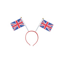 Wicked Costumes Great Britain Union Jack Head Boppers