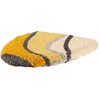 REDBEST Lynn Toilet Lid Cover 47 x 50 cm Yellow