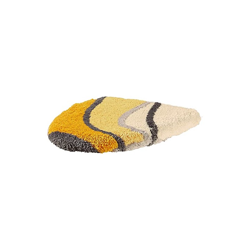 REDBEST Lynn Toilet Lid Cover 47 x 50 cm Yellow