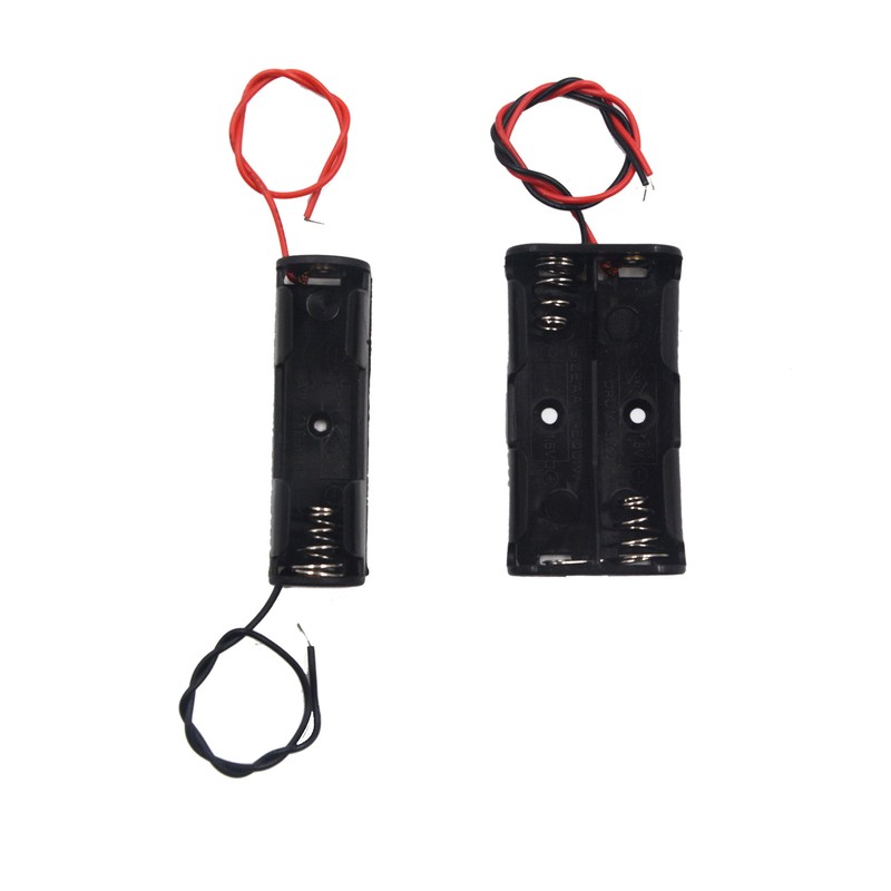 LampVPath (Pack of 8 Battery Holder Bundle 2Pcs1 X 1.5VSingle